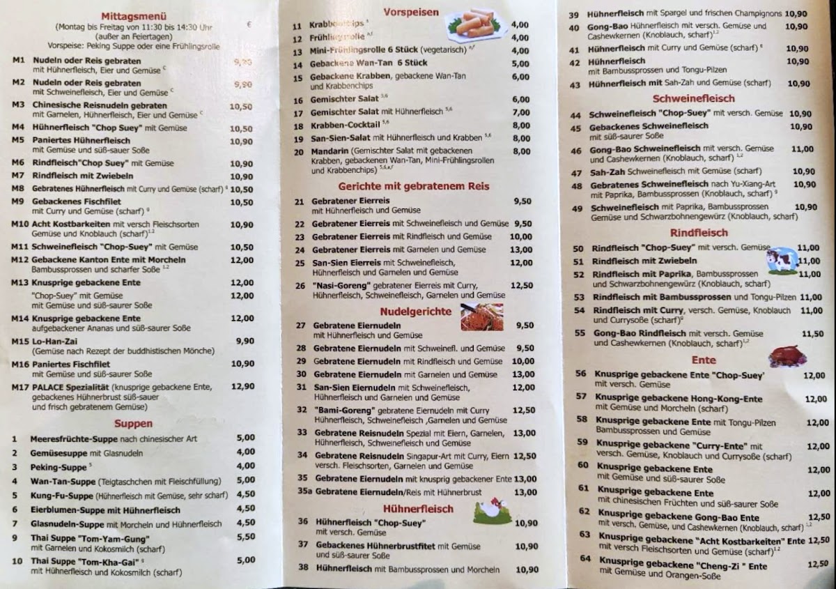 Menu China Restaurant Mandarin-2