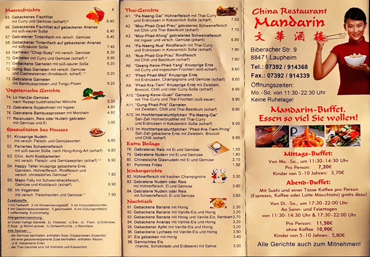 Menu China Restaurant Mandarin-4