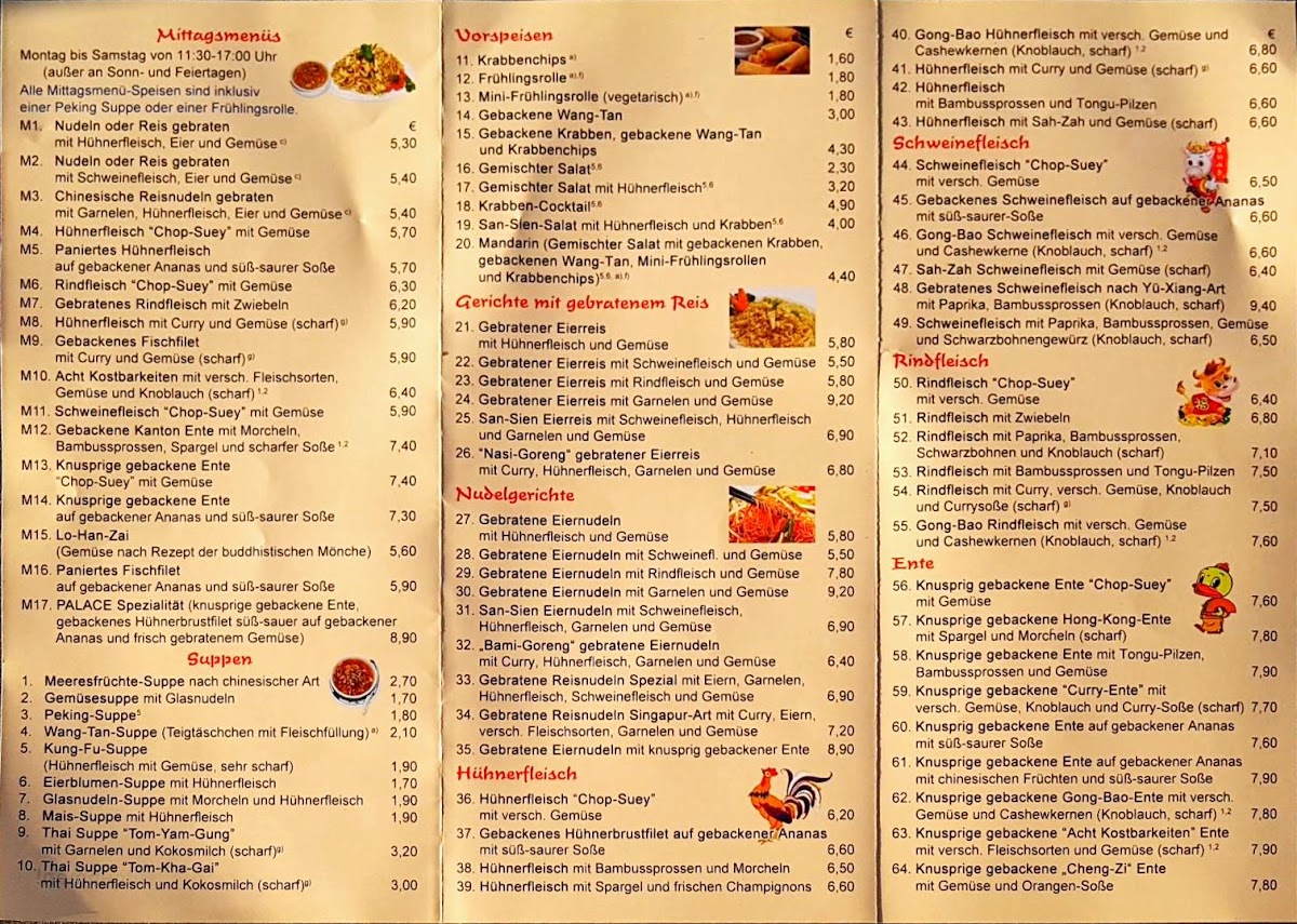 Menu China Restaurant Mandarin-5